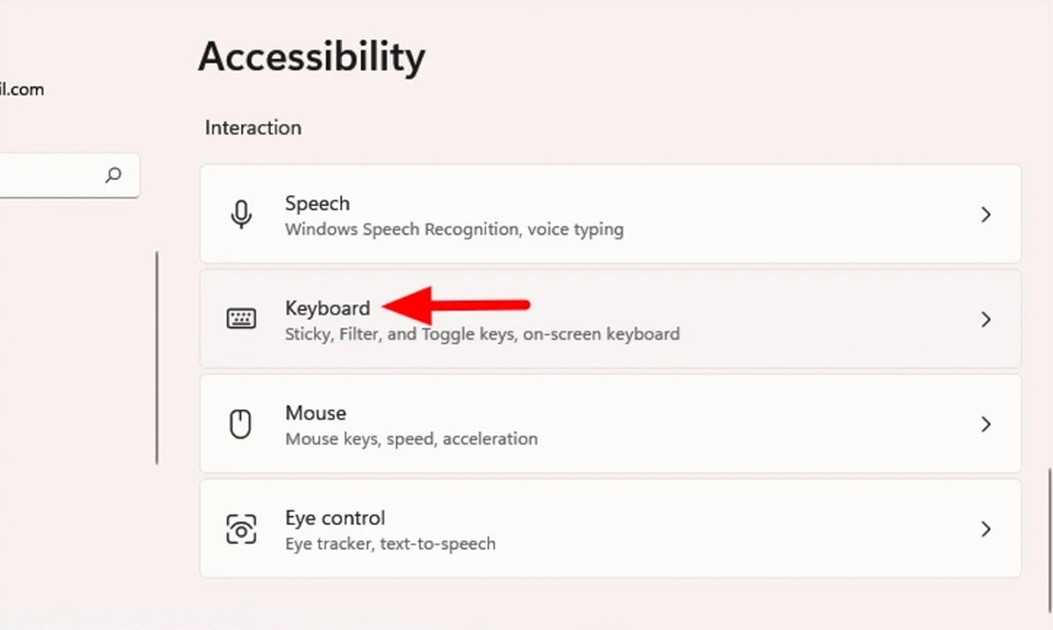 Tắt Sticky Keys trong Windows 11 - Ảnh 04