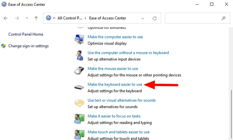 Tắt Sticky Keys trong Windows 11 - Ảnh 09