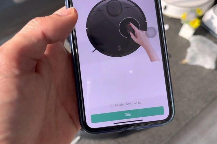 Kết nối robot hút bụi Xiaomi Mi Mop Pro với ứng dụng Mi Home