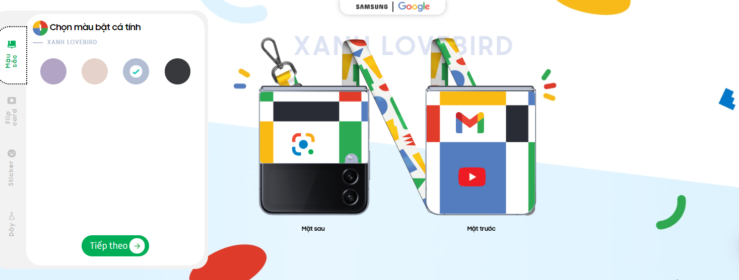 Samsung ra mắt Galaxy Z Flip4 phiên bản Google với bộ phụ kiện cực “cool”