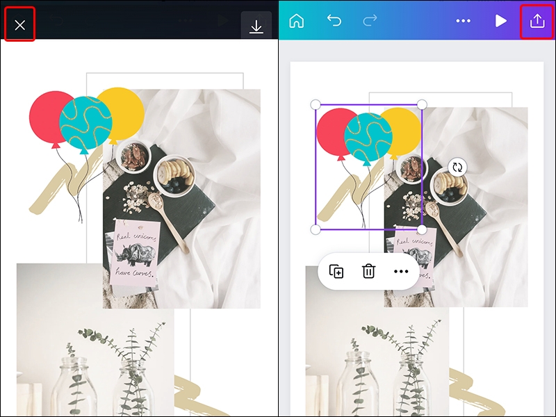 Cách tạo story Instagram bằng Canva trên điện thoại