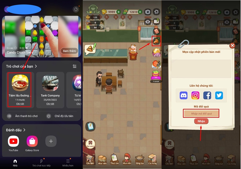 Code Tiệm lẩu đường hạnh phúc 2022 - Ảnh 02