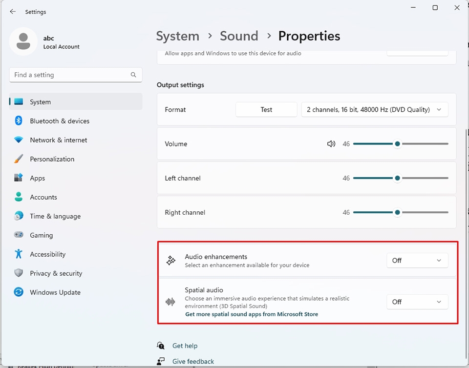 Laptop bị mất tiếng trong Windows 11 - Ảnh 06