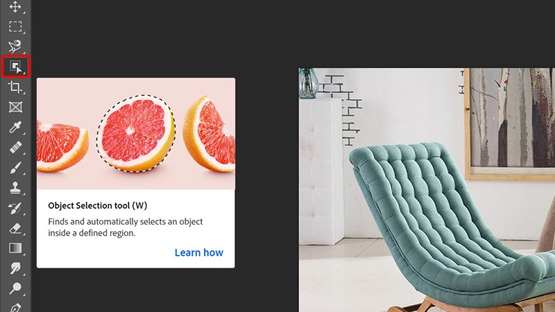Cách thay đổi màu sắc nội thất trong Photoshop