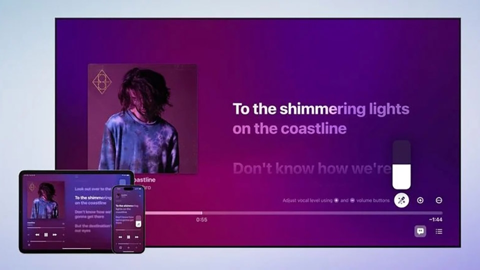 iOS 16.2 RC hỗ trợ tính năng Apple Music Sing mới