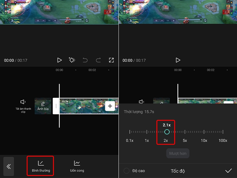 Cách chỉnh tốc độ video trên CapCut vô cùng đơn giản