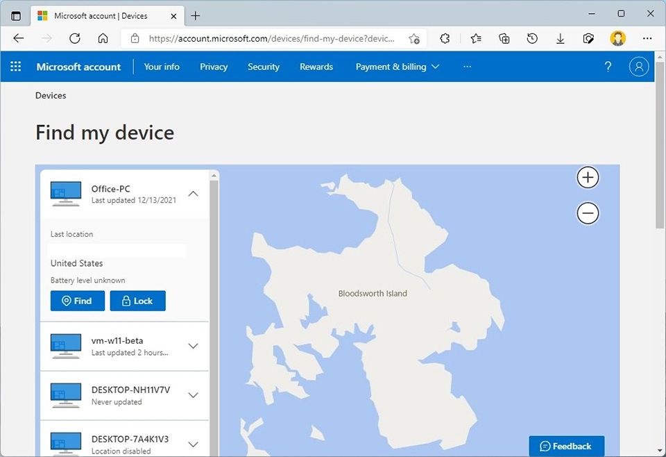 Định vị laptop Windows 11 - Ảnh 07