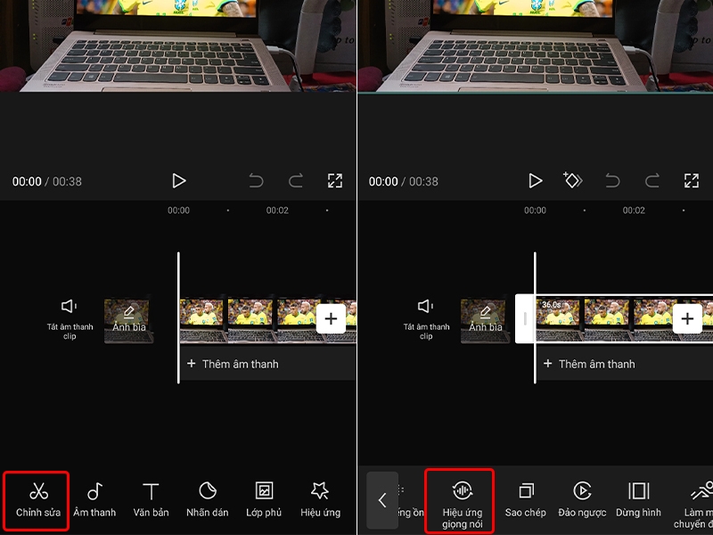 Cách thay đổi giọng nói trong video bằng CapCut