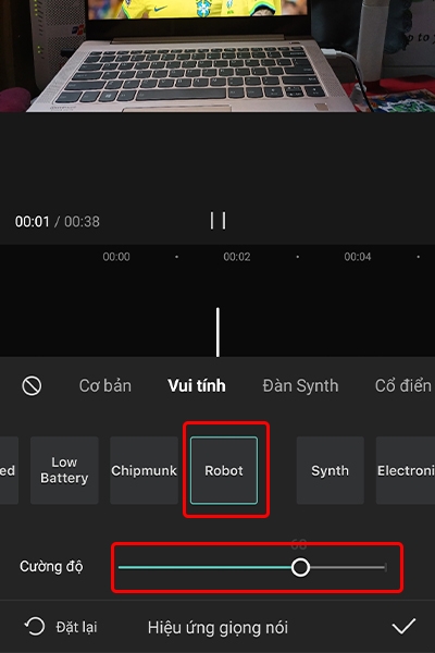 Cách thay đổi giọng nói trong video bằng CapCut
