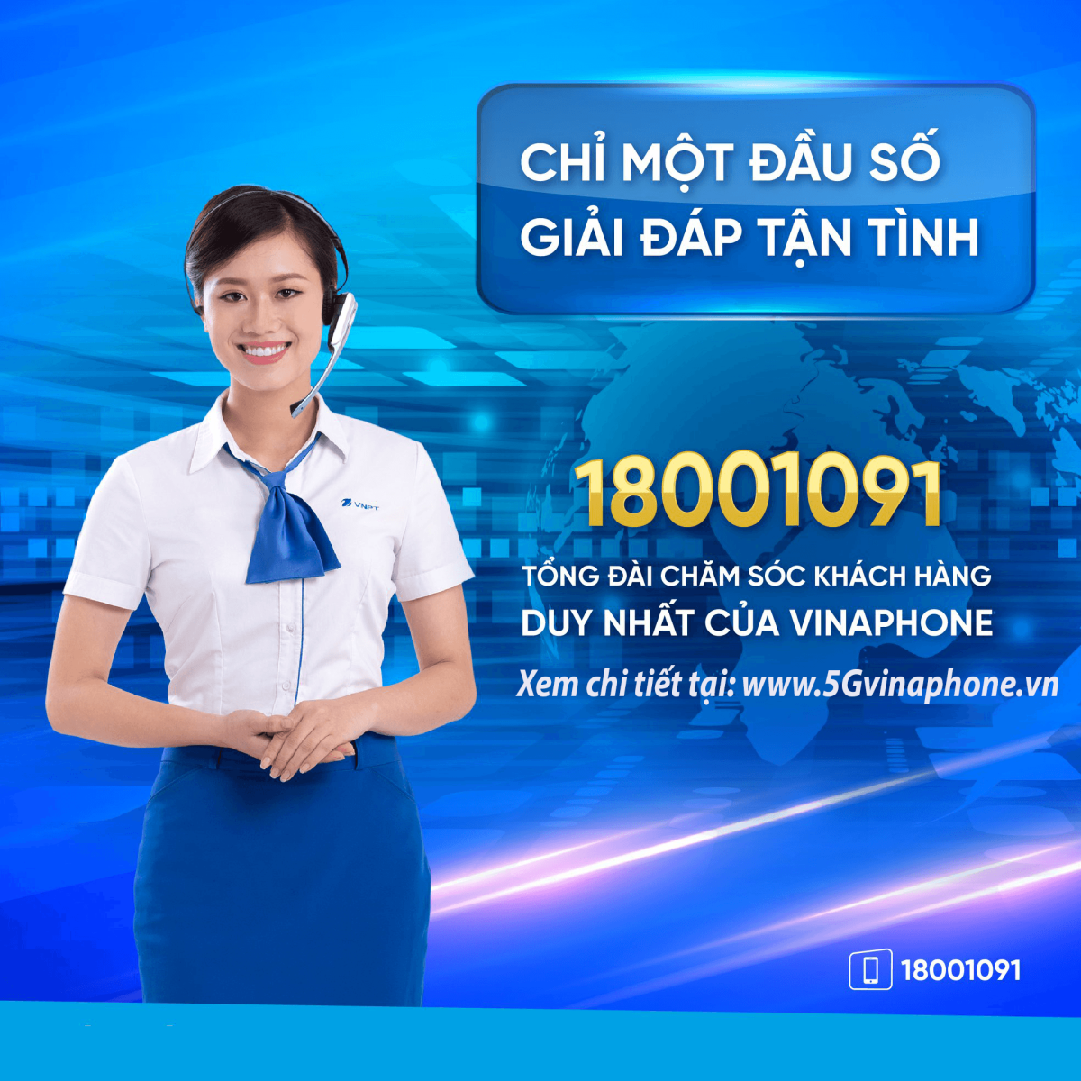 Tra cứu data 4G Vina còn lại bằng cách gọi tổng đài