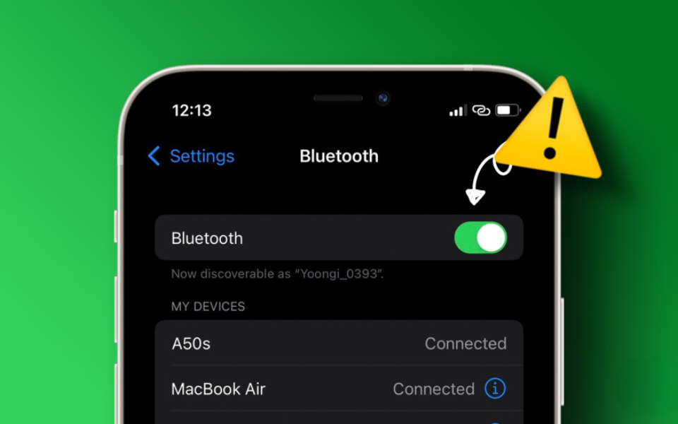 Ngắt Bluetooth iPhone với thiết bị khác