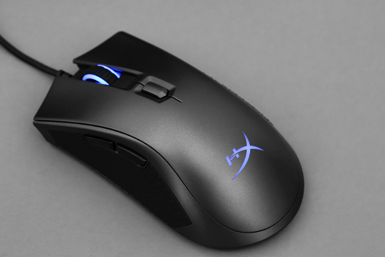Gaming HyperX Pulsefire FPS Pro RGB Đen - Chuột công thái học “đánh bay” đau nhức cổ tay