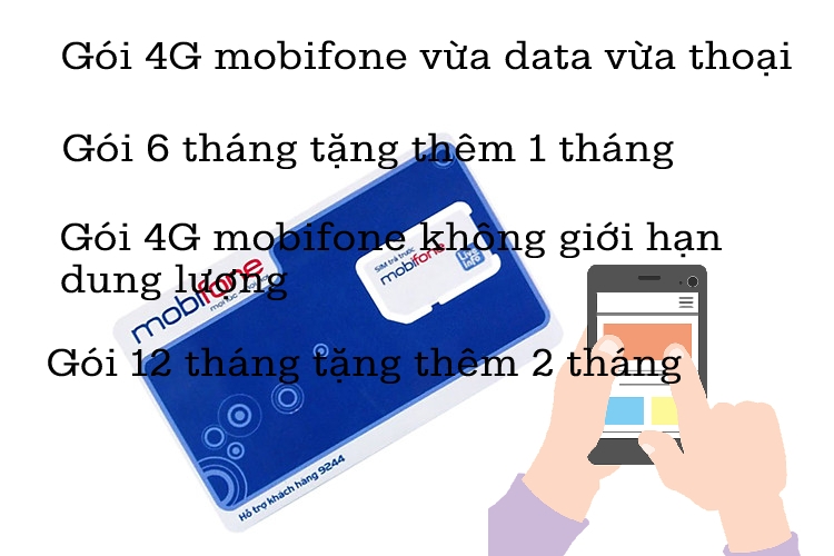 Cách đăng ký gói 4G mobifone 4GB/ngày