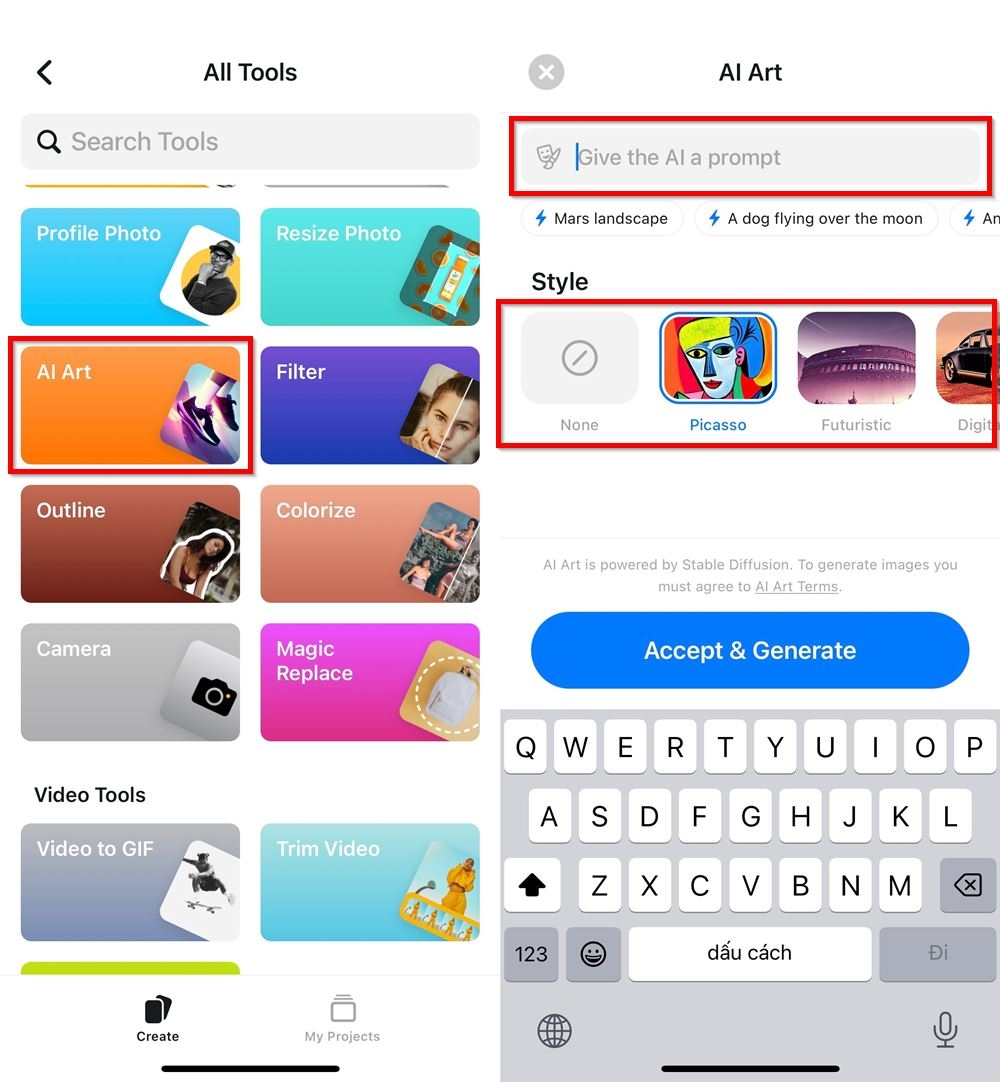 Cách sử dụng PixelCut để tạo ảnh AI 1
