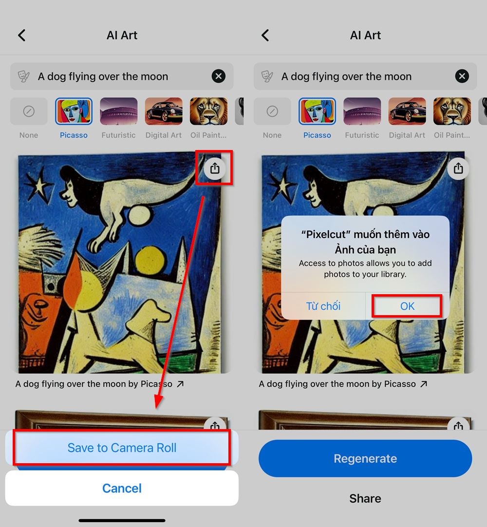 Cách sử dụng PixelCut để tạo ảnh AI 3