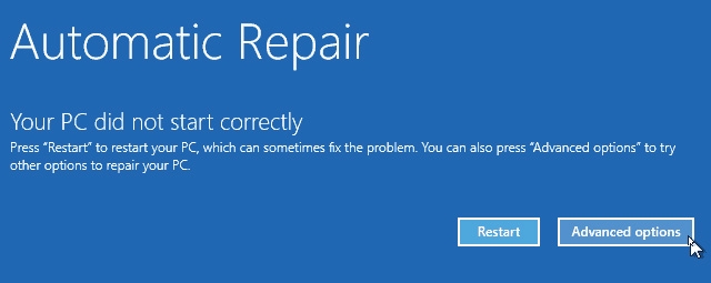 Lỗi Automatic Repair trong Windows 11 - Ảnh 02