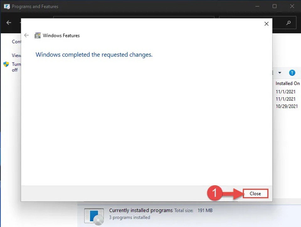 Cài đặt NET Framework 3.5 cho Windows 11 - Ảnh 05