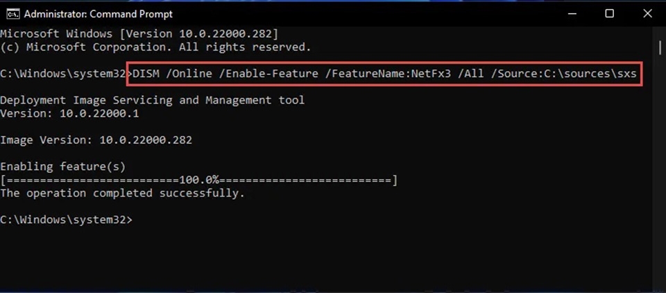 Cài đặt NET Framework 3.5 cho Windows 11 - Ảnh 07