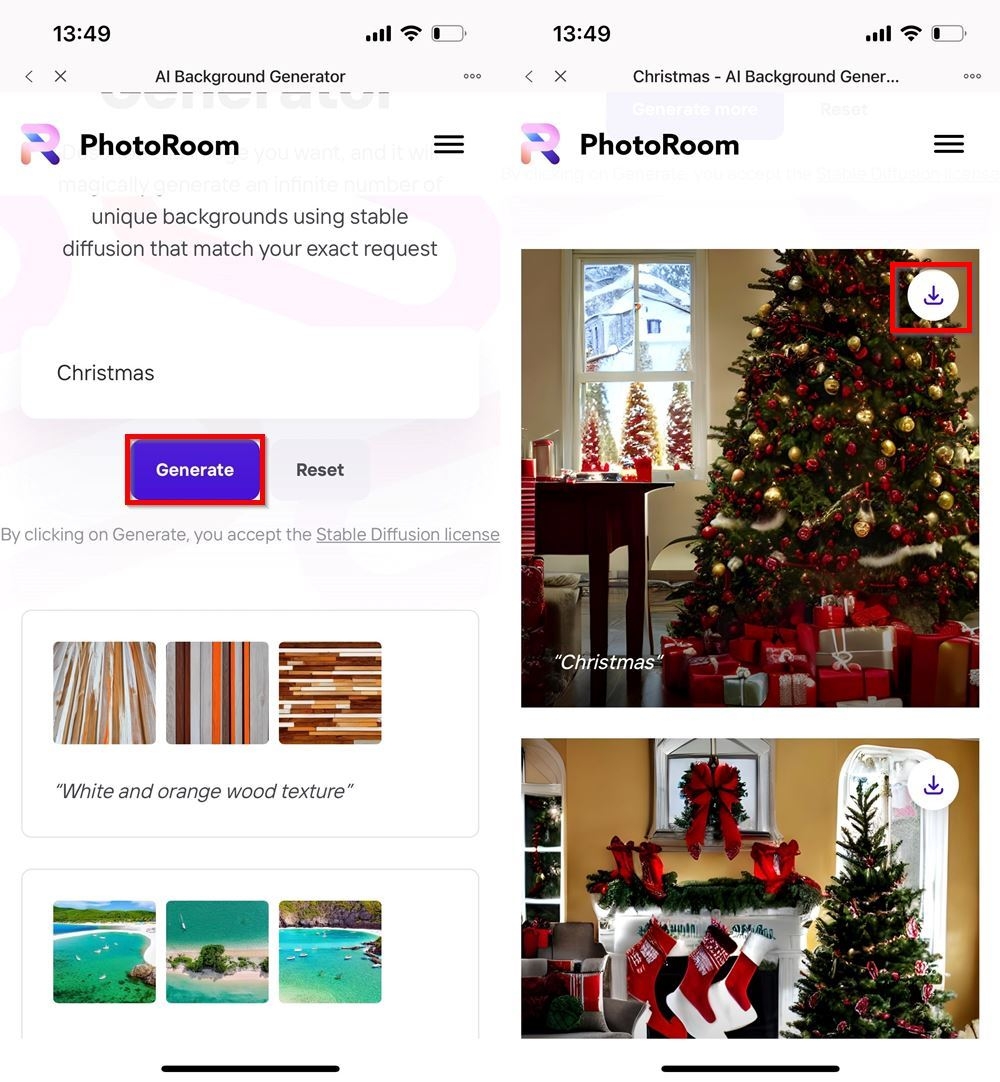 Cách tạo ra những bức ảnh nghệ thuật bằng AI Background Generator 2