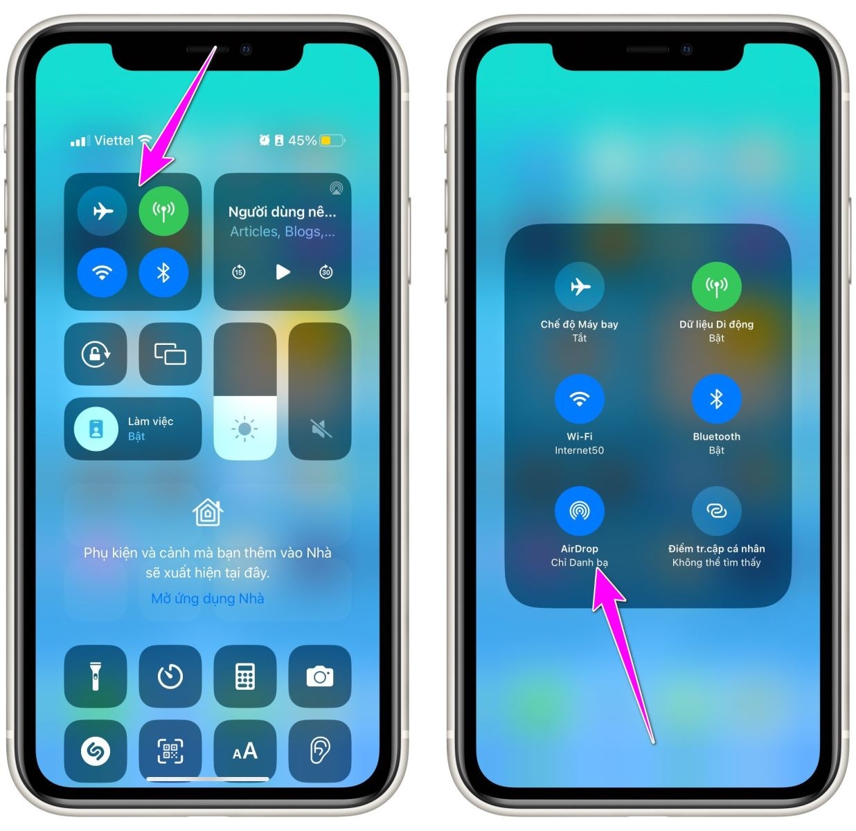 Cách chặn người lạ gửi file qua AirDrop - Ảnh 2