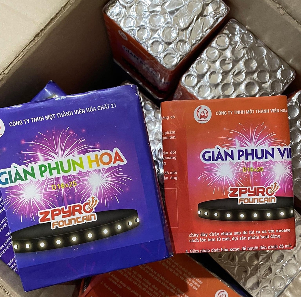 Pháo hoa Z121 là gì?
