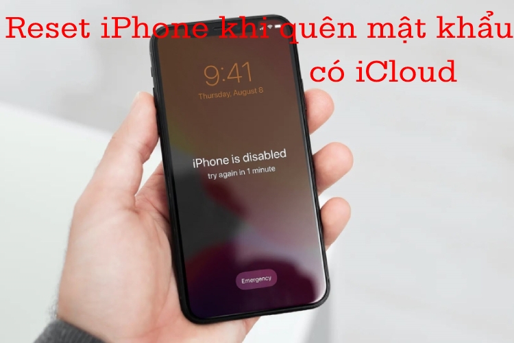 Khi iPhone của bạn đã có iCloud