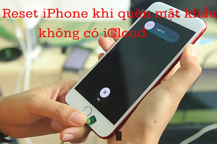Khi iPhone của bạn không có iCloud
