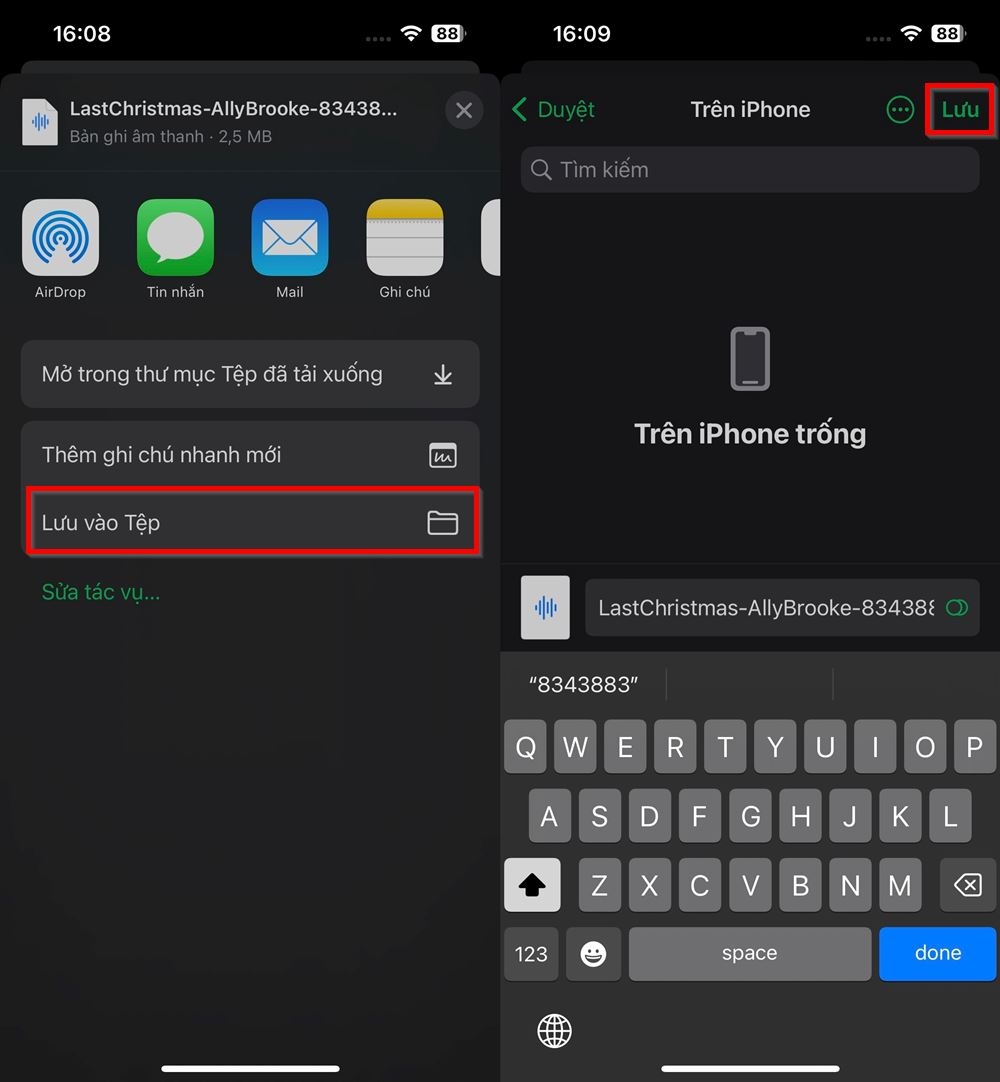 Cách cài nhạc chuông Giáng sinh cho iPhone 3