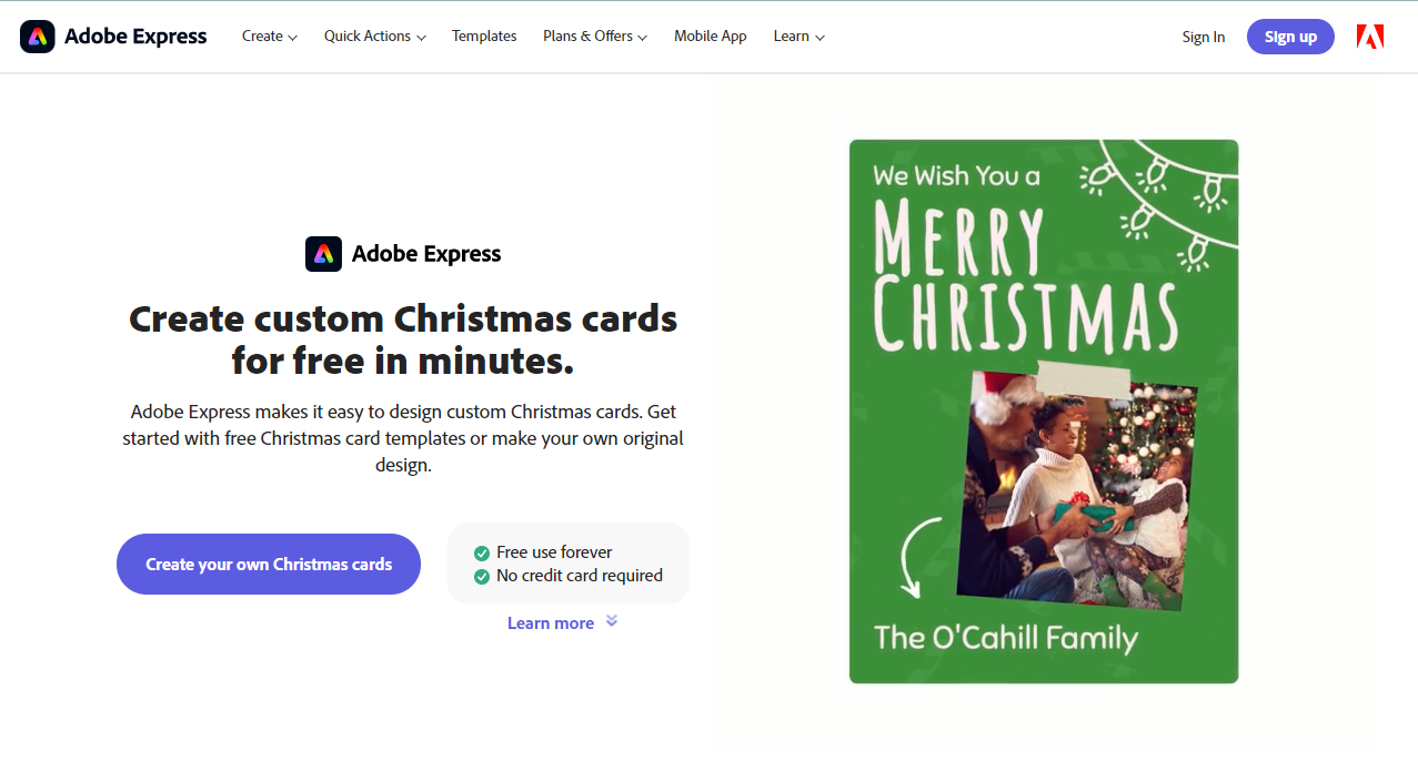 6 Website tạo thiệp Giáng Sinh online tặng bạn bè, người thân miễn phí