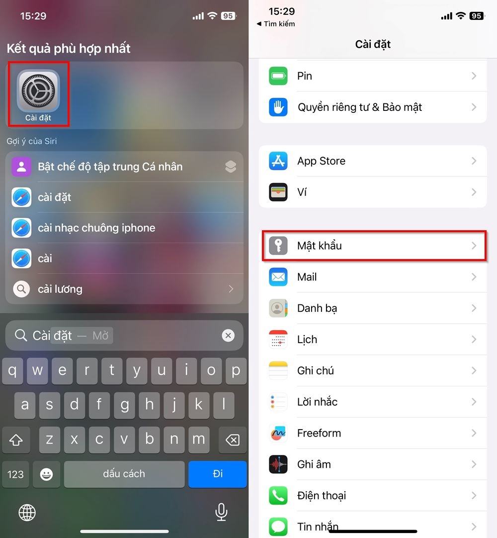 Cách xóa mật khẩu đã lưu trên iPhone 1
