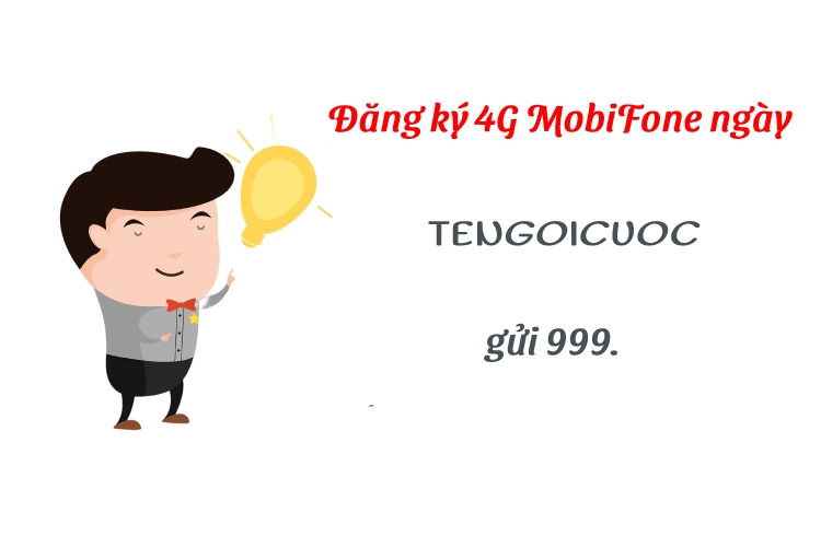 Hướng dẫn cách đăng ký 4G Mobi ngày 2GB