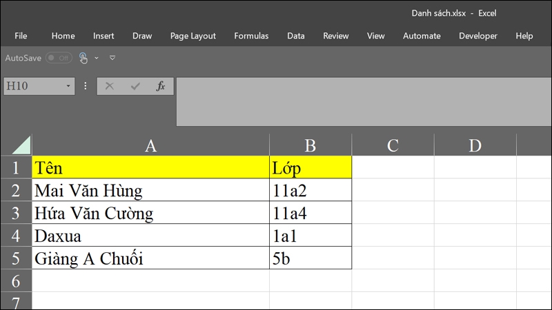 Cách tạo giấy mời hàng loạt trong Word