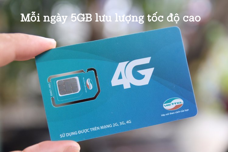 Thông tin chi tiết về gói cước cho sim 4G trọn gói 1 năm
