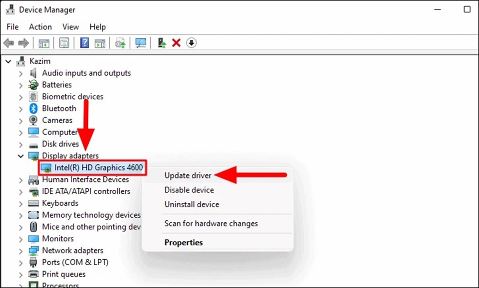 Laptop Windows 11 bị đen màn hình - Ảnh 04