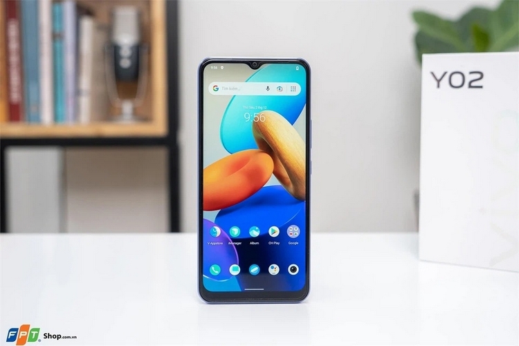 vivo Y02 có màn hình Fullview