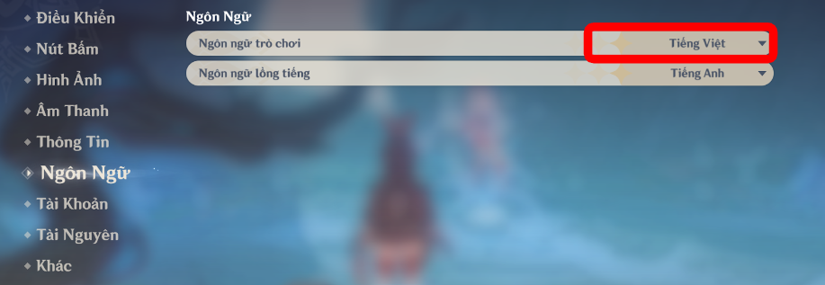 Genshin Impact tiếng Việt