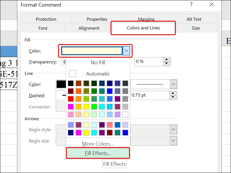 Hướng dẫn chèn hình vào trong nội dung Excel