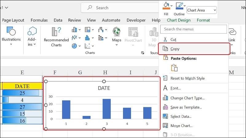 Cách liên kết dữ liệu giữa Excel và Word