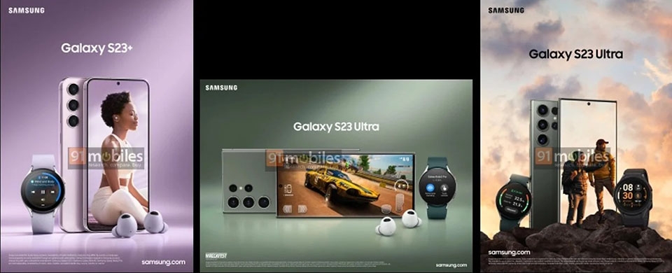 Quảng cáo Galaxy S23 series