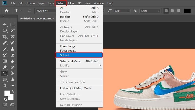 Cách tạo văn bản bao quanh đối tượng trong Photoshop