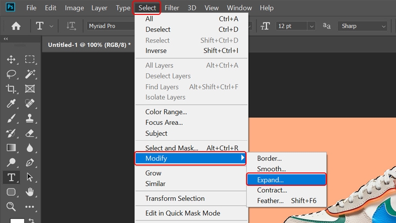 Cách tạo văn bản bao quanh đối tượng trong Photoshop