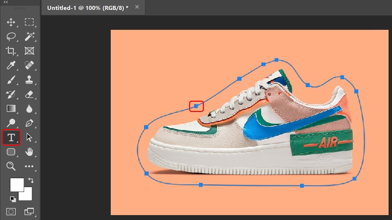 Cách tạo văn bản bao quanh đối tượng trong Photoshop