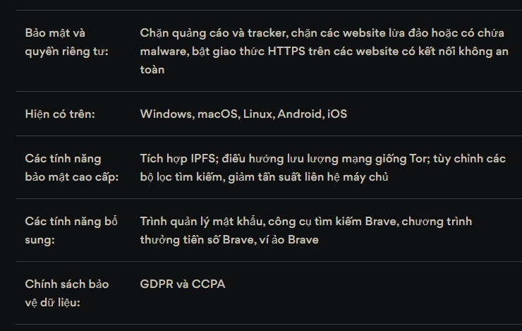 Trình duyệt Brave