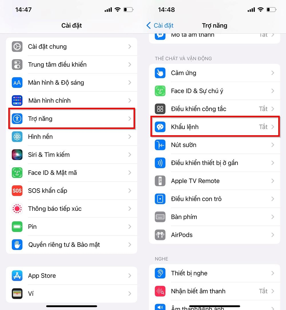 Cách lướt TikTok bằng khẩu lệnh trên iPhone 1