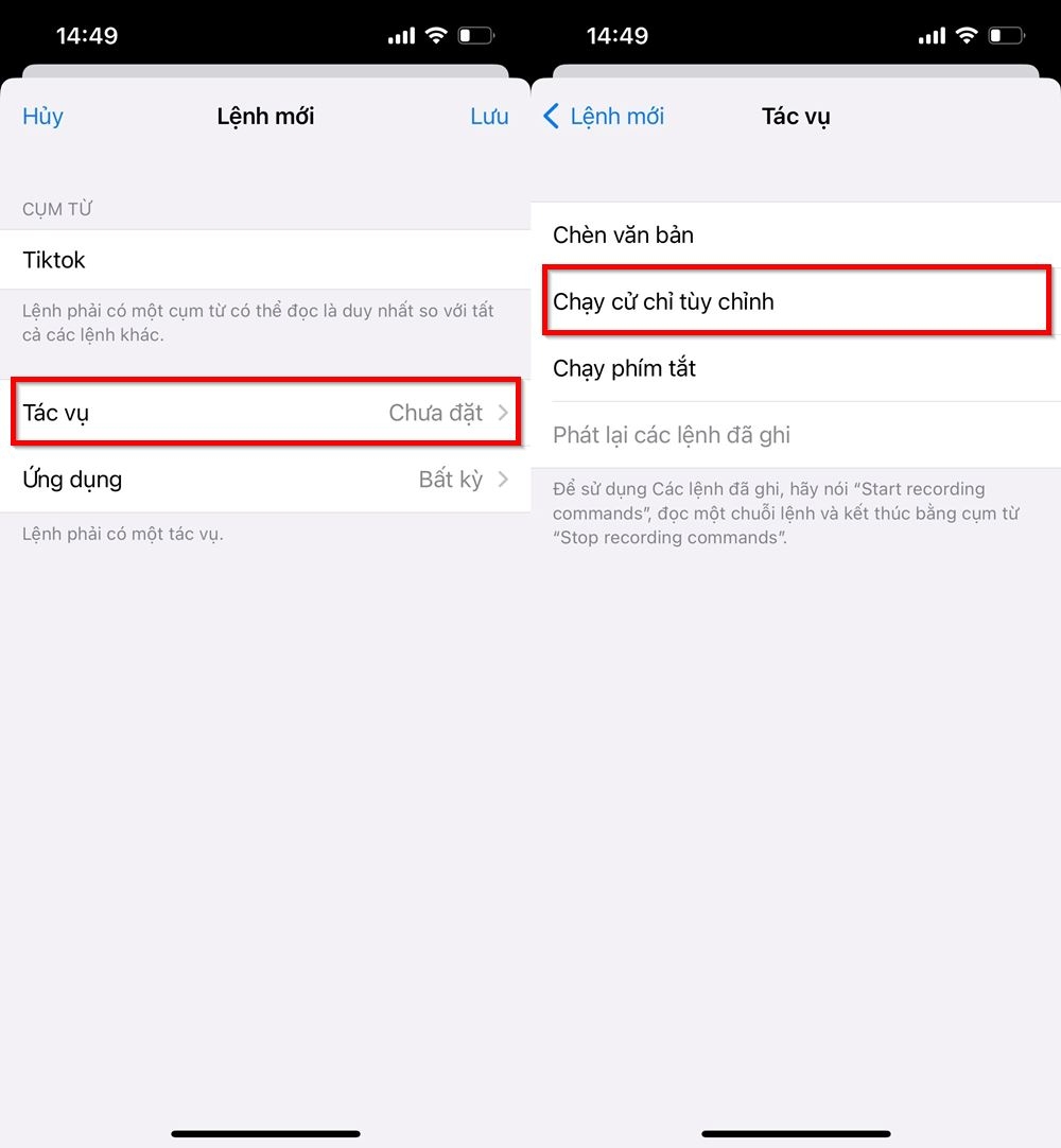 Cách lướt TikTok bằng khẩu lệnh trên iPhone 3