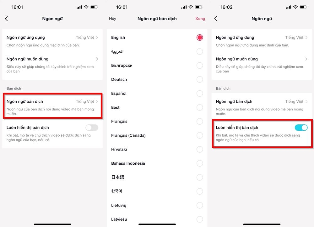 Cách bật dịch phụ đề tự động trên TikTok 3