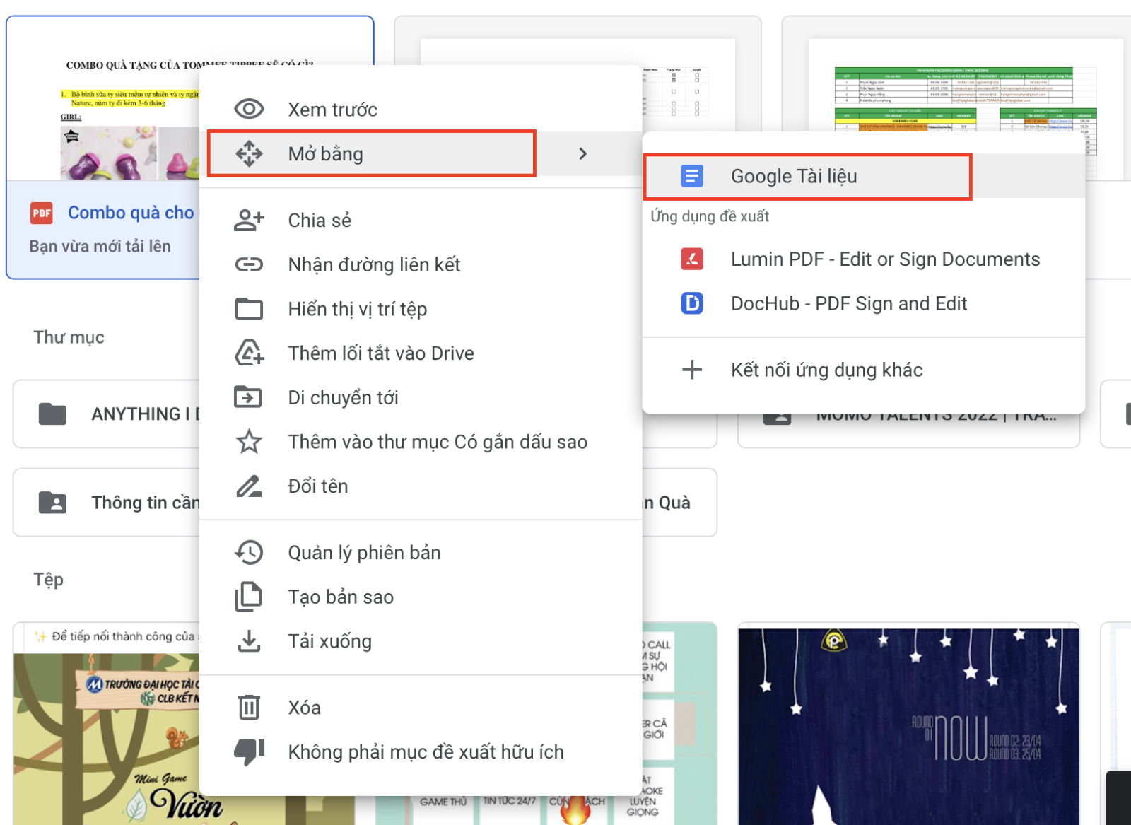 Cách chuyển file PDF sang Word bằng Google Drive dễ dàng và nhanh chóng