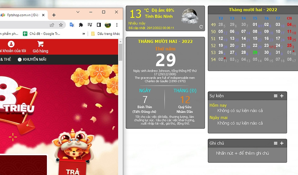 Xem Lịch âm trên Windows 11 - Ảnh 08