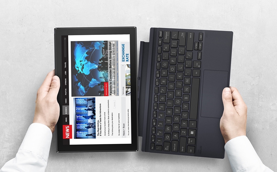 Laptop tháo rời màn hình - Ảnh 01