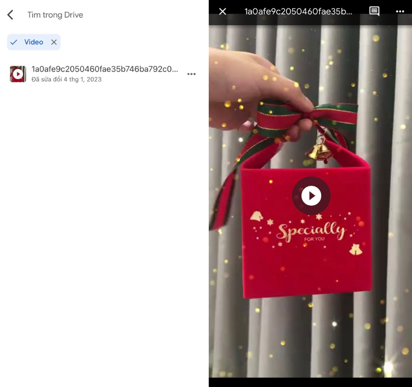 Cách tải lên và xem video trên Google Drive bằng điện thoại 4